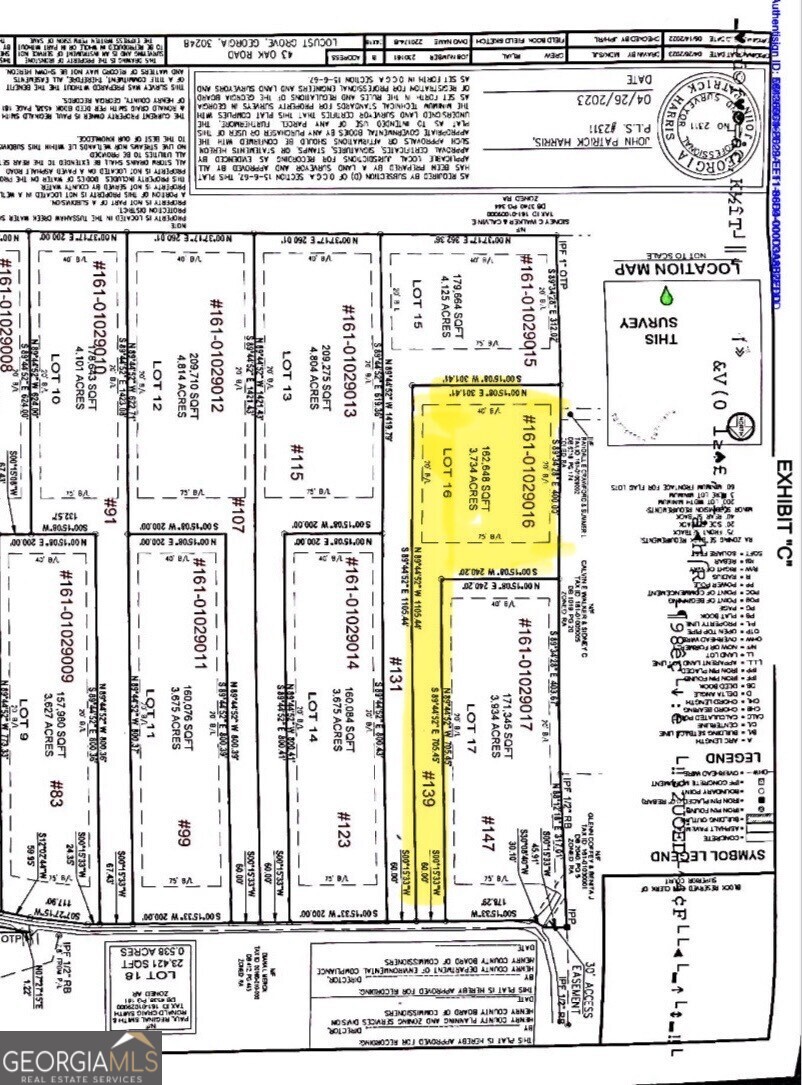 Photo 2 of Land for sale at 139 Oak Rd #16, Locust Grove, GA 30248 | MLS# 10856149 | Listing updated on 2026-10-01