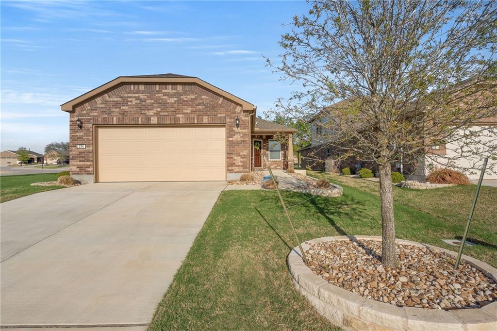Exterior view of 214 Paint Creek LN, Georgetown TX 78633