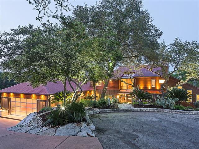 Exterior view of 506 Spiller LN, West Lake Hills TX 78746