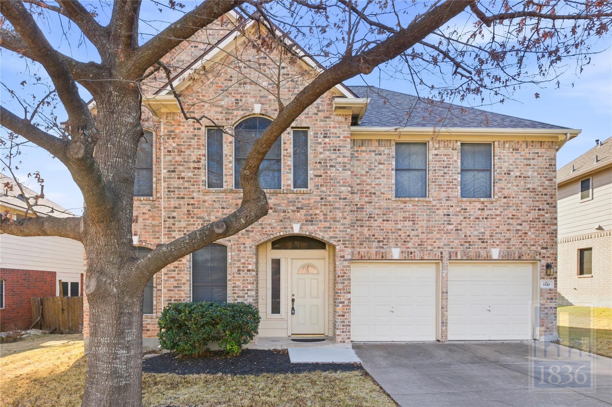 Exterior view of 1110 Water Birch, Round Rock TX 78665