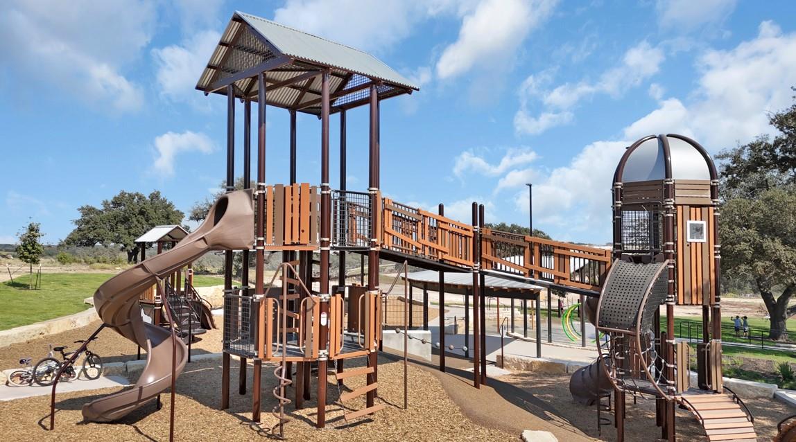View of communal playground