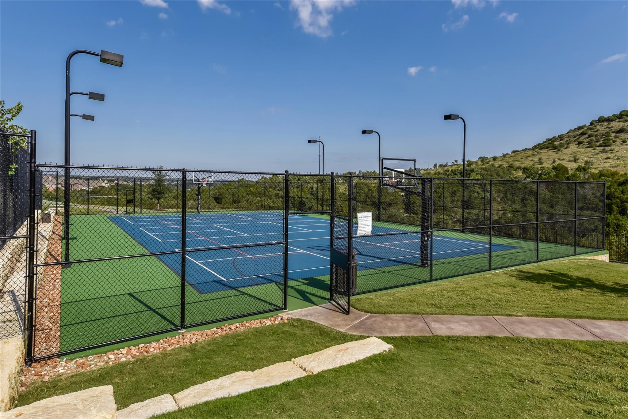 Sports courts