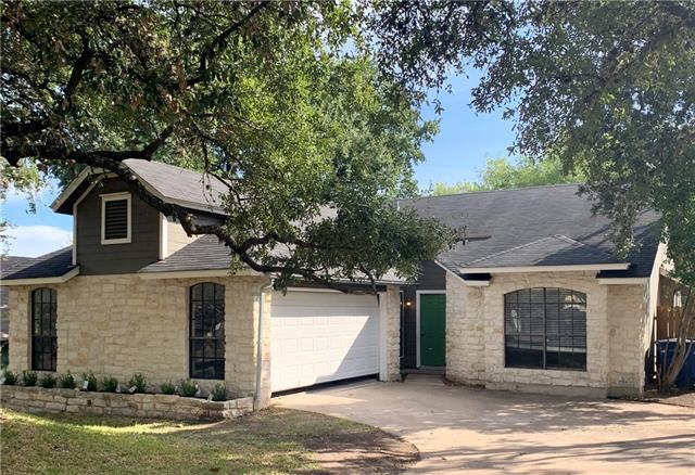 Exterior view of 909 Great Britain BLVD, Austin TX 78748