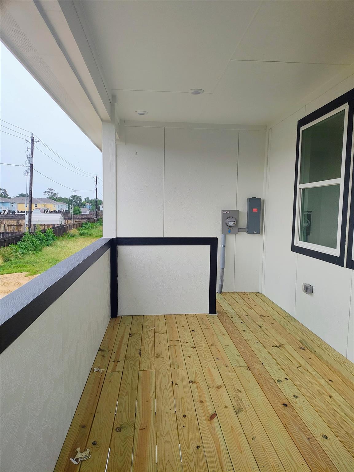 Lots of balcony space