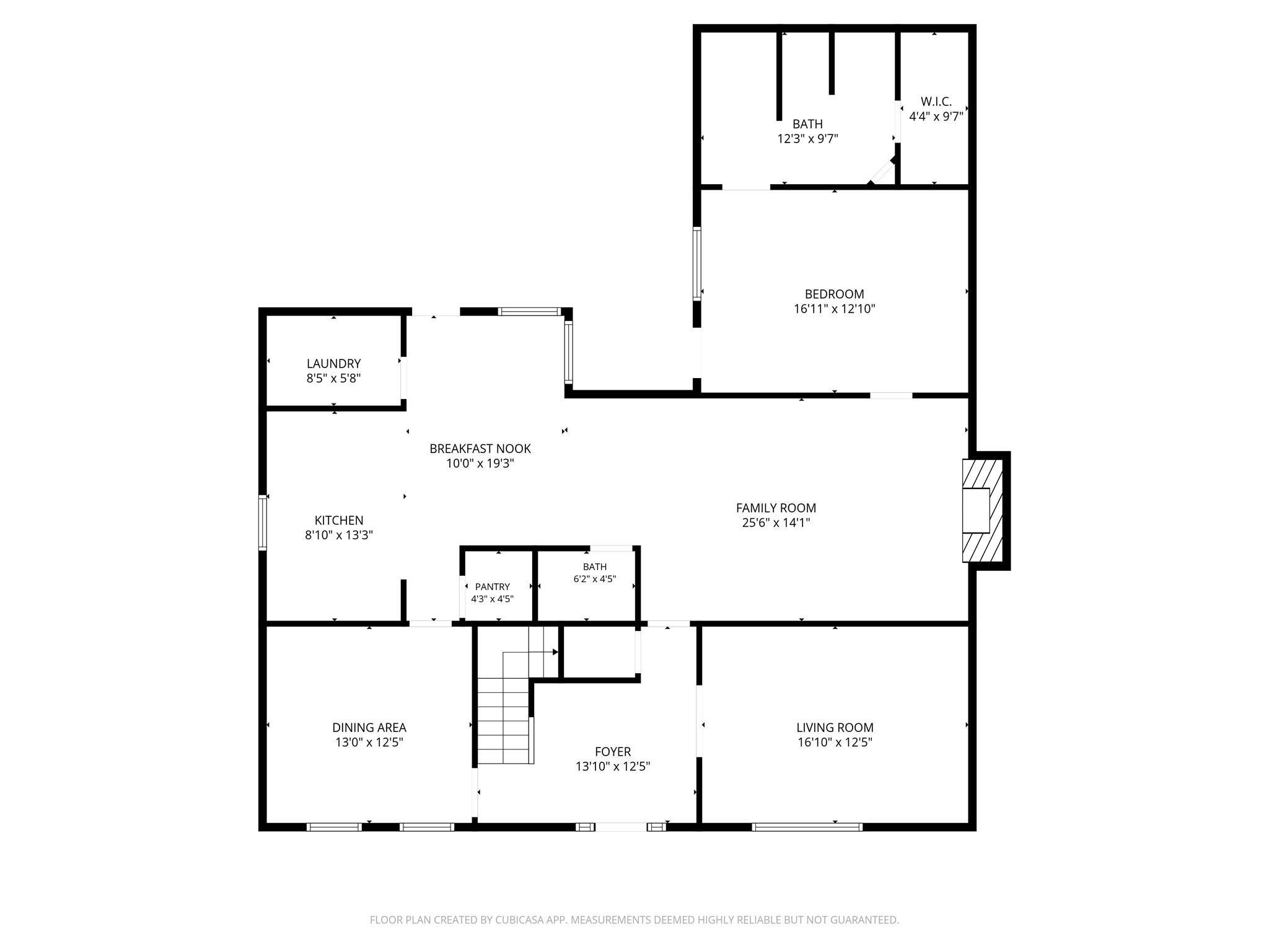 Floor plan - 1st floor