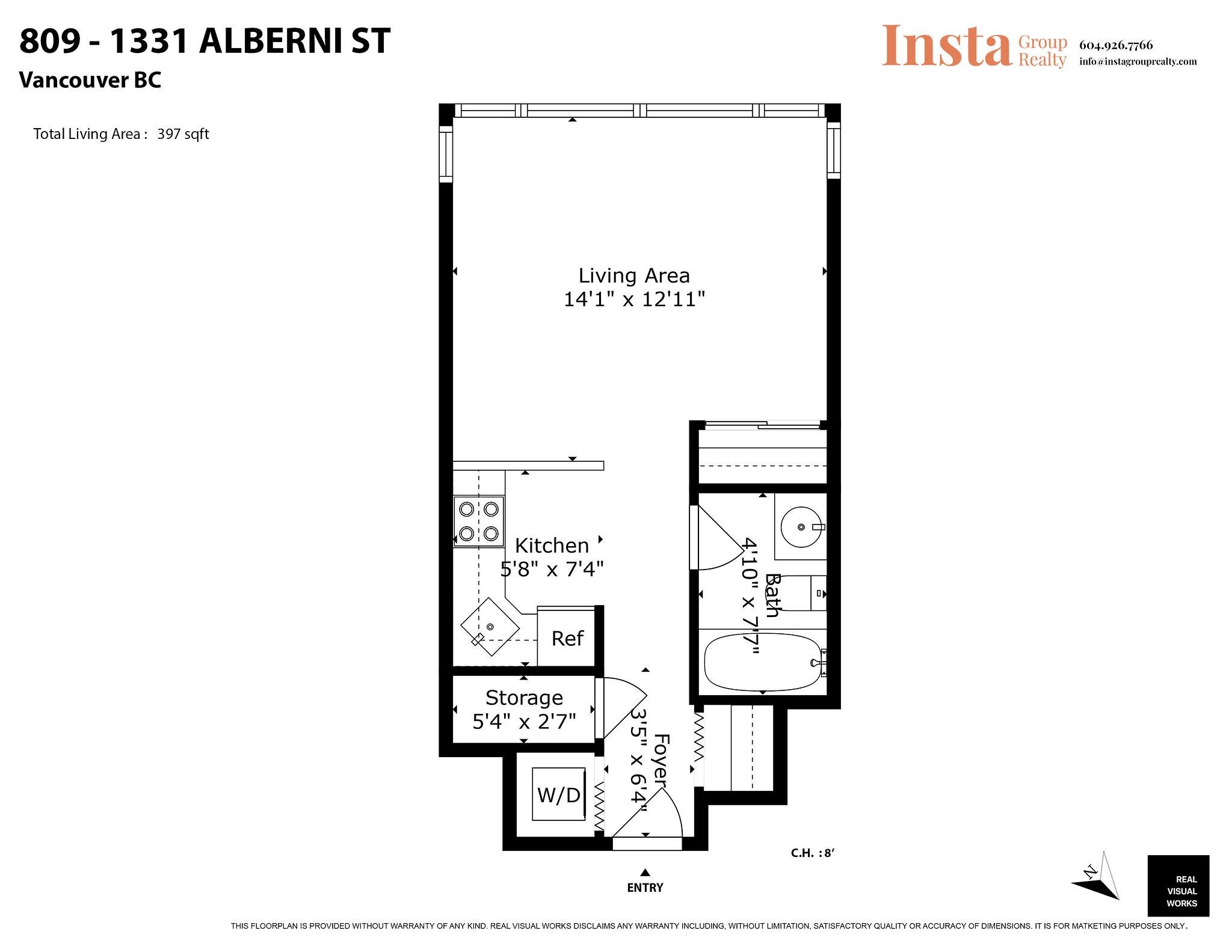 #809 1331 Alberni Street - 13